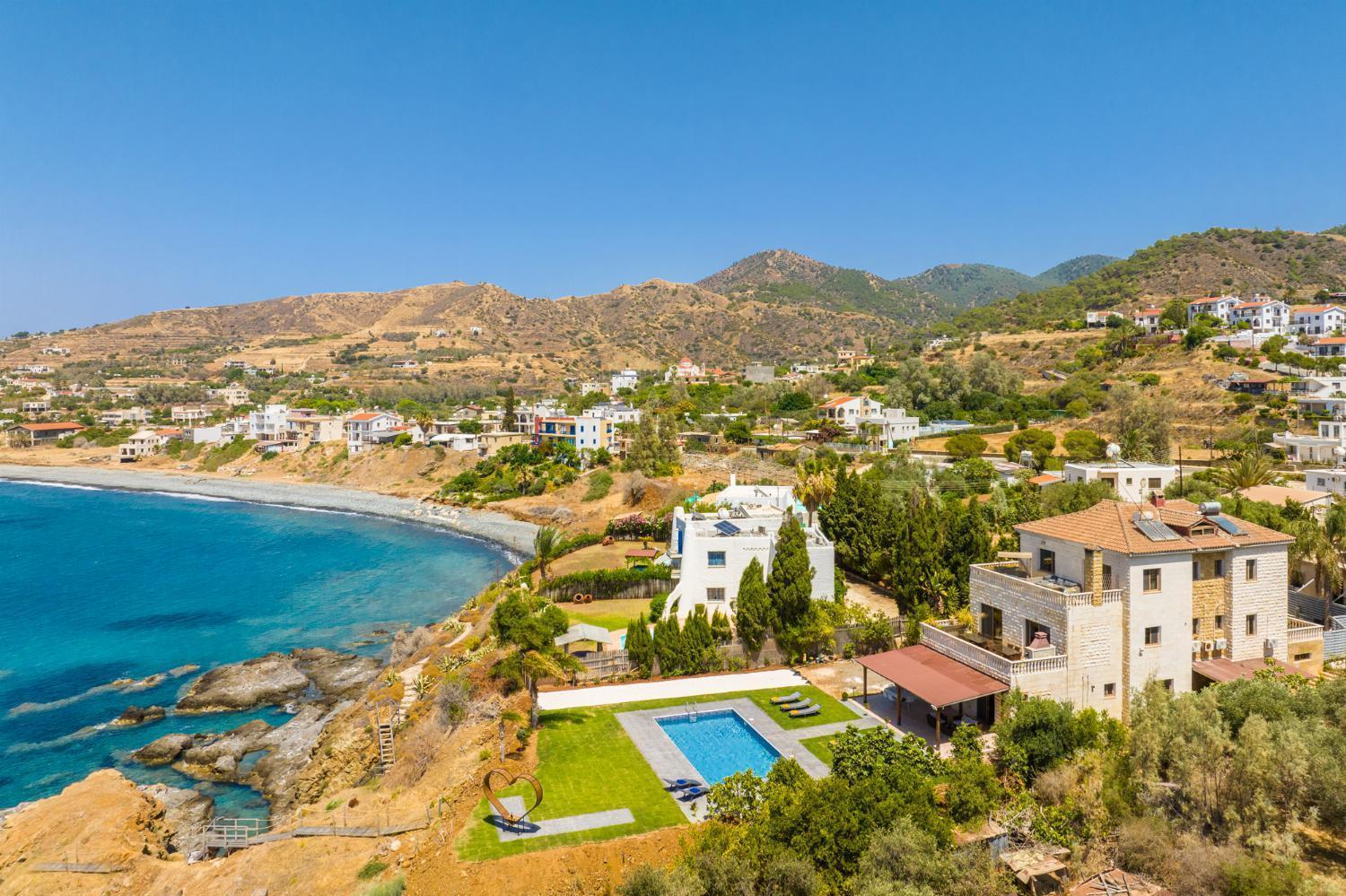 Villa Beach Heaven Pomos Ngoại thất bức ảnh